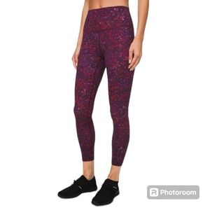 RARE Lululemon Wunder Under High-Rise Tight Full-On Luxtreme *Asia Fit Size S